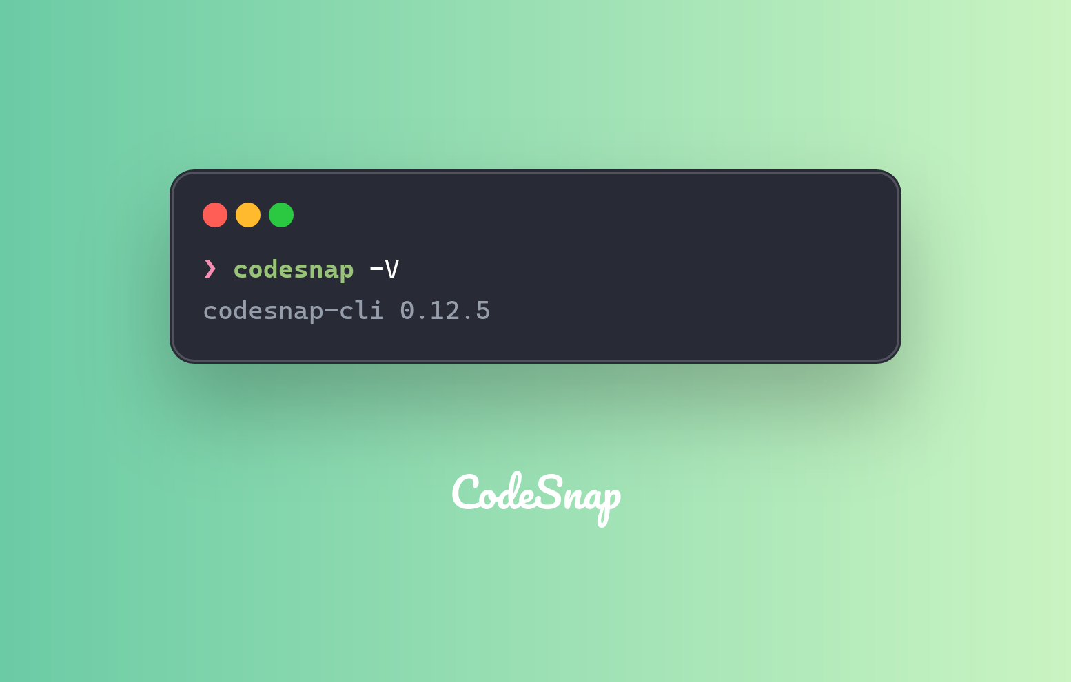 Command Output